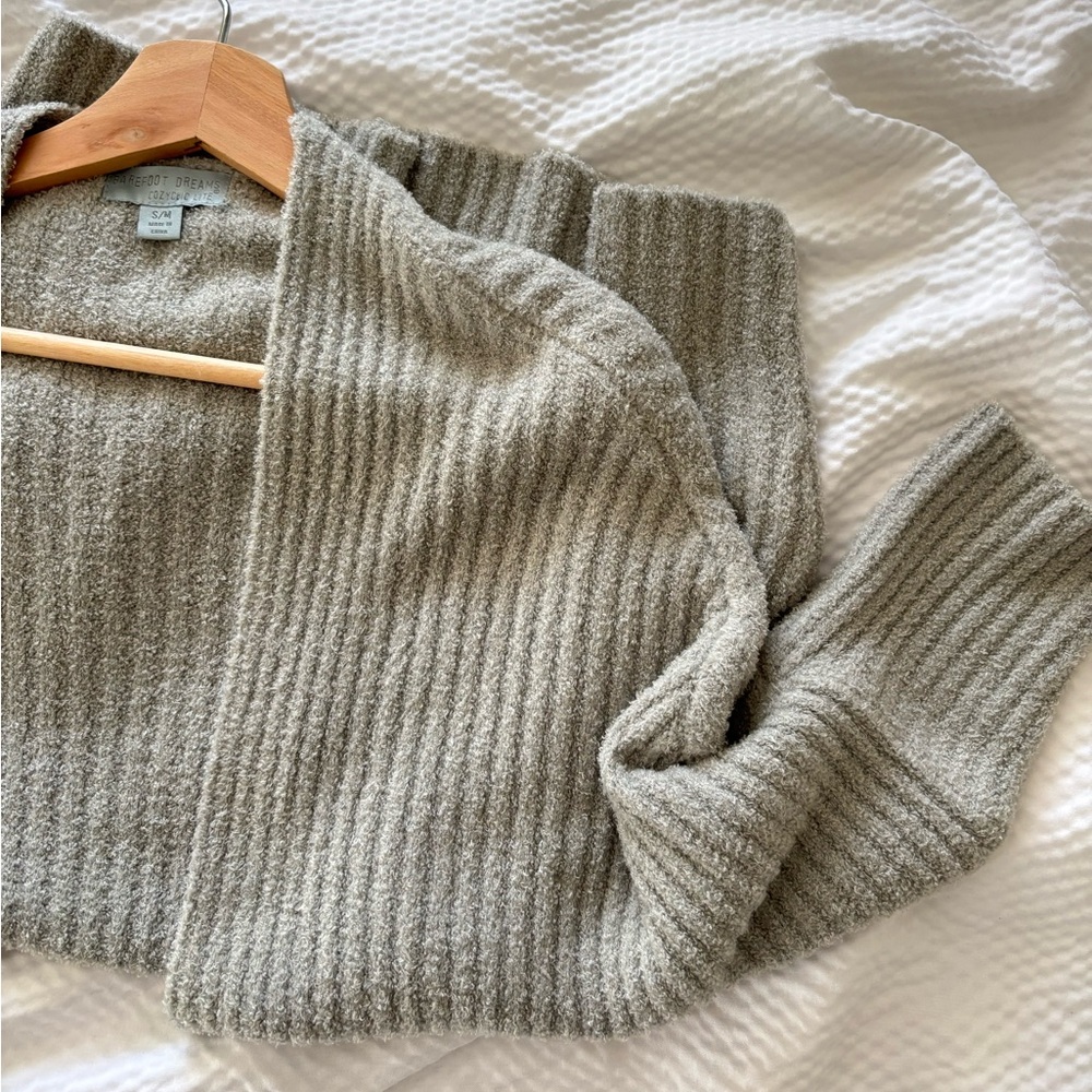 Barefoot Dreams Cozy Chic Sage Cardigan